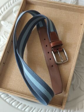 Joseph Abboud Genuine Italian Leather  2 Tone Belt 42/105